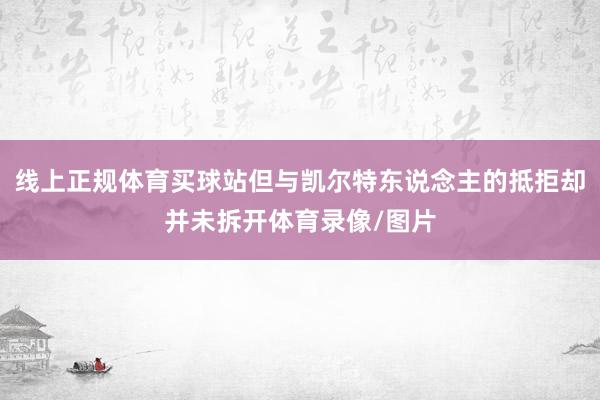 线上正规体育买球站但与凯尔特东说念主的抵拒却并未拆开体育录像/图片