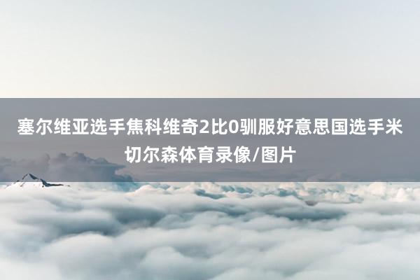 塞尔维亚选手焦科维奇2比0驯服好意思国选手米切尔森体育录像/图片